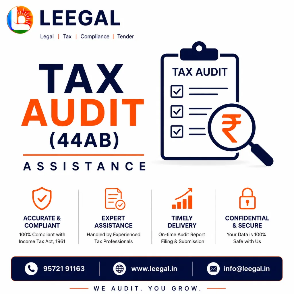 [LGL-INCOME-0004] Tax Audit (44AB) Assistance