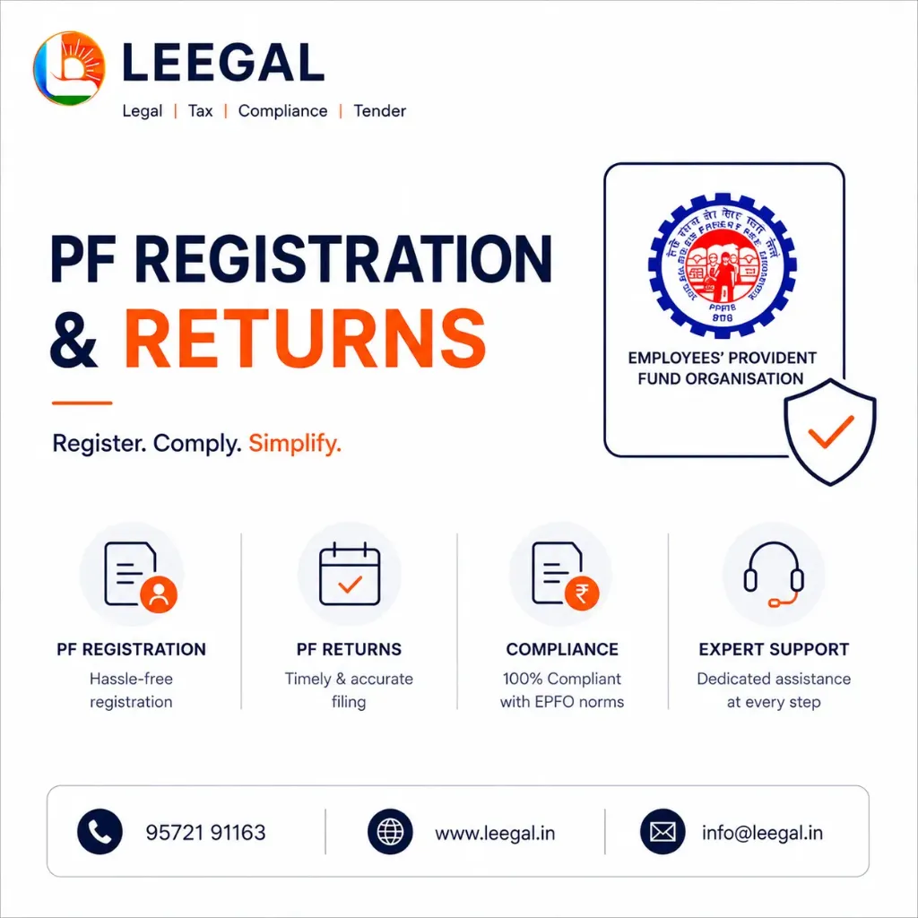 [LGL-LABOUR-0016] PF Registration & Returns