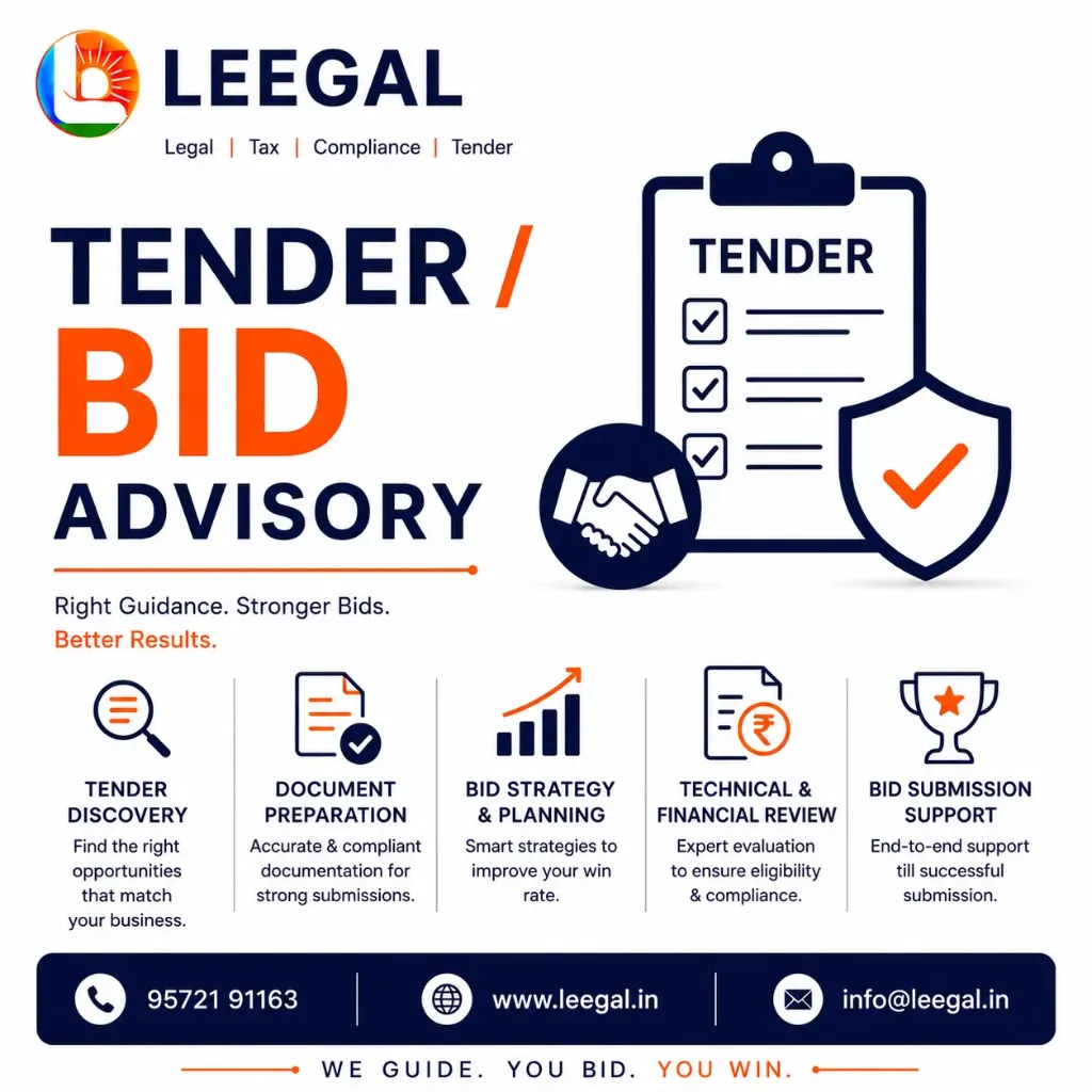 Tender/Bid Advisory