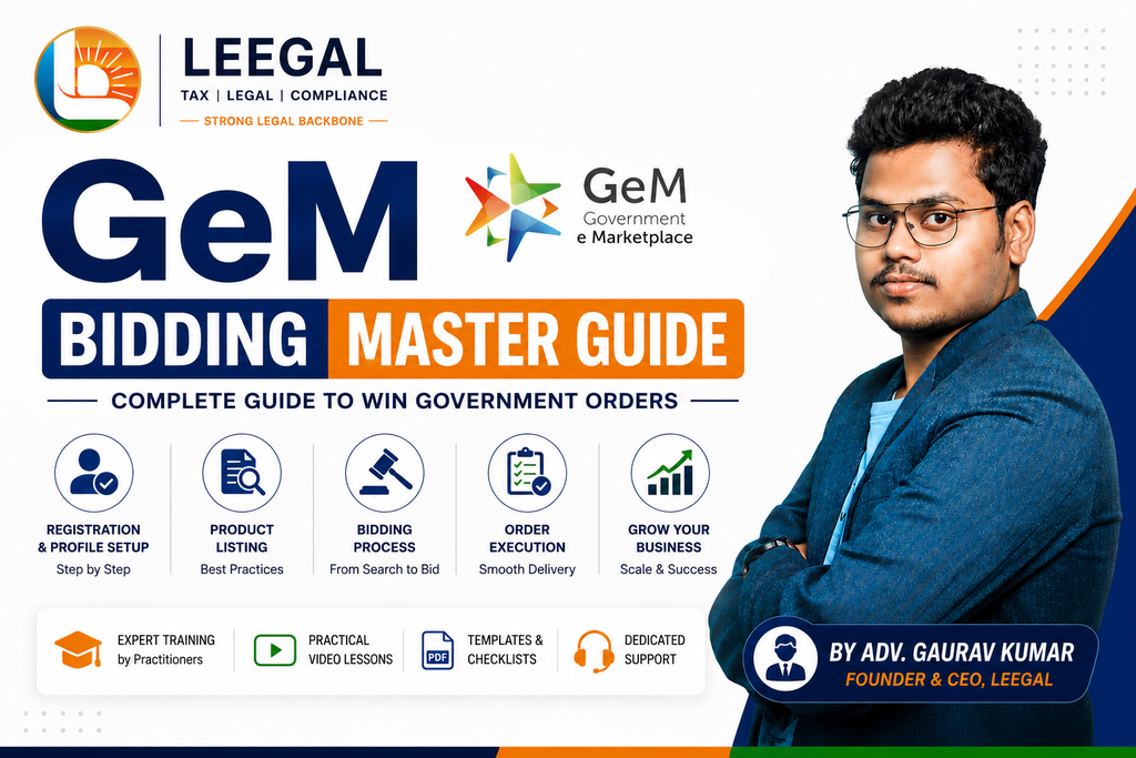 GeM Bidding Master Guide
